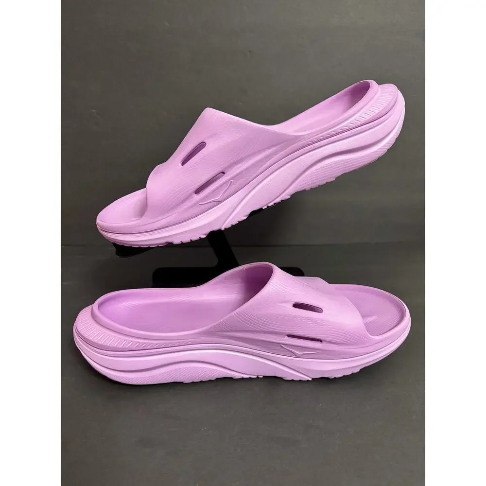 Hoka Ora Recovery Slide 3 Violet Bloom Slides Size 12